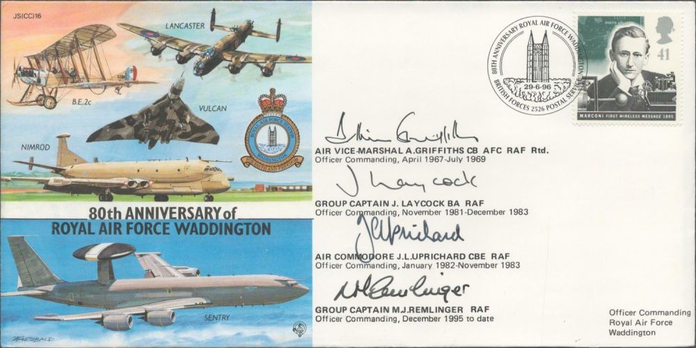 Lot 576: AVM A Griffiths, Grp Cptn J Laycock, Air...