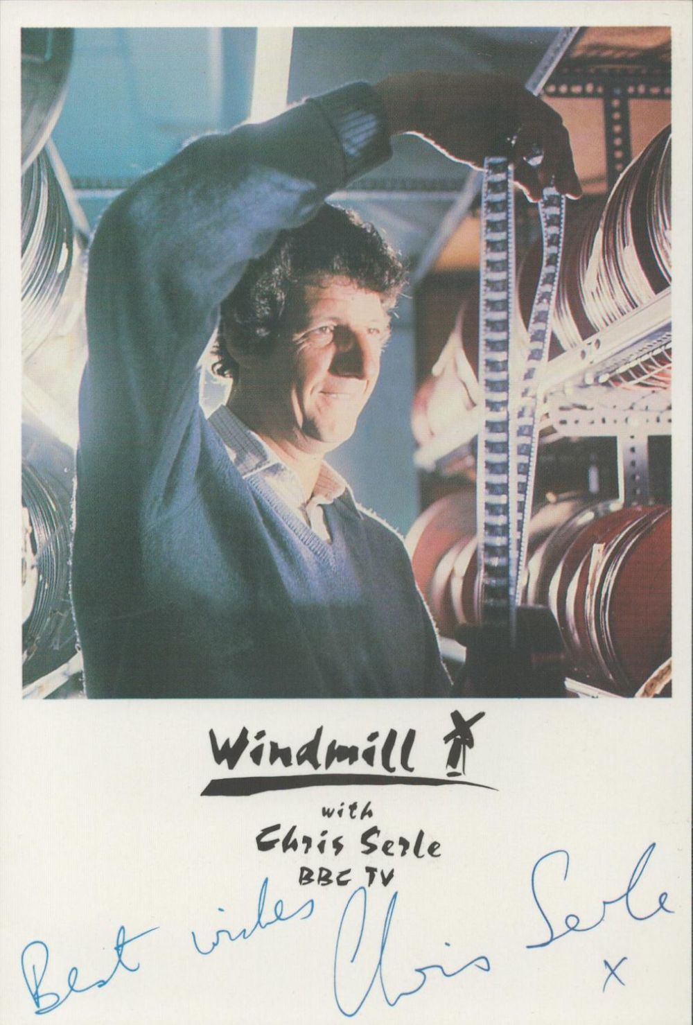 Lot 580: Chris Serle signed 6x4 colour indmill promo photo....