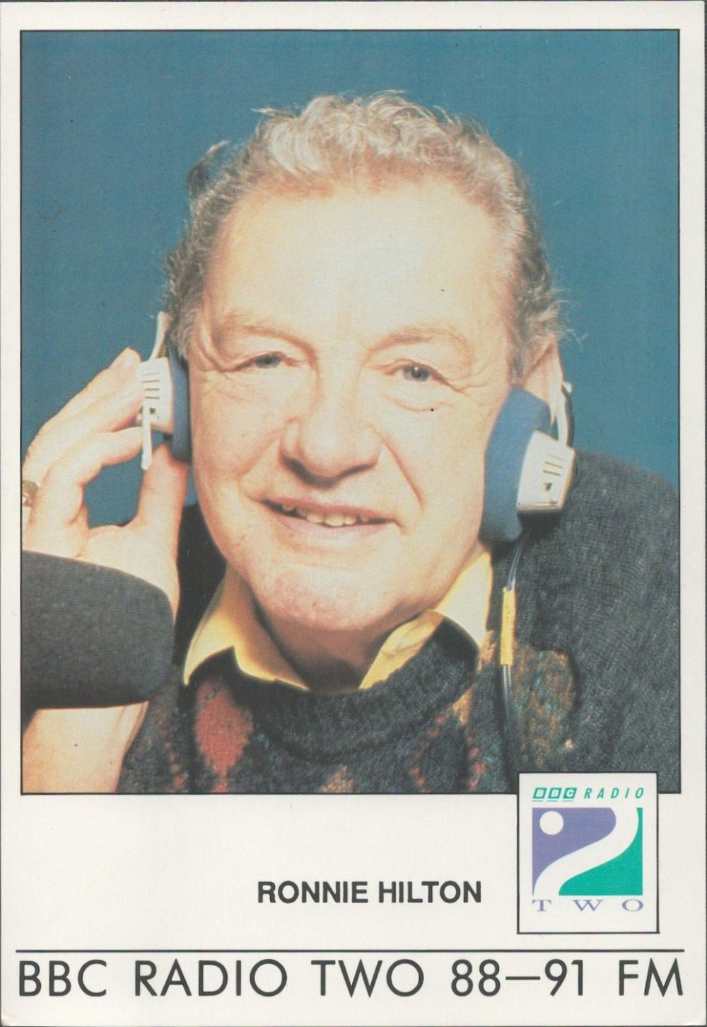 Lot 619: Ronnie Hilton signed 6x4 BBC Radio 2 colour...