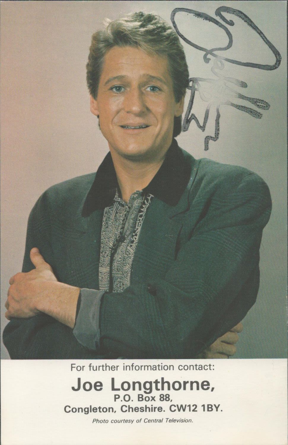 Lot 620: Joe Longthorne signed 6x4 colour promo photo. Joseph...