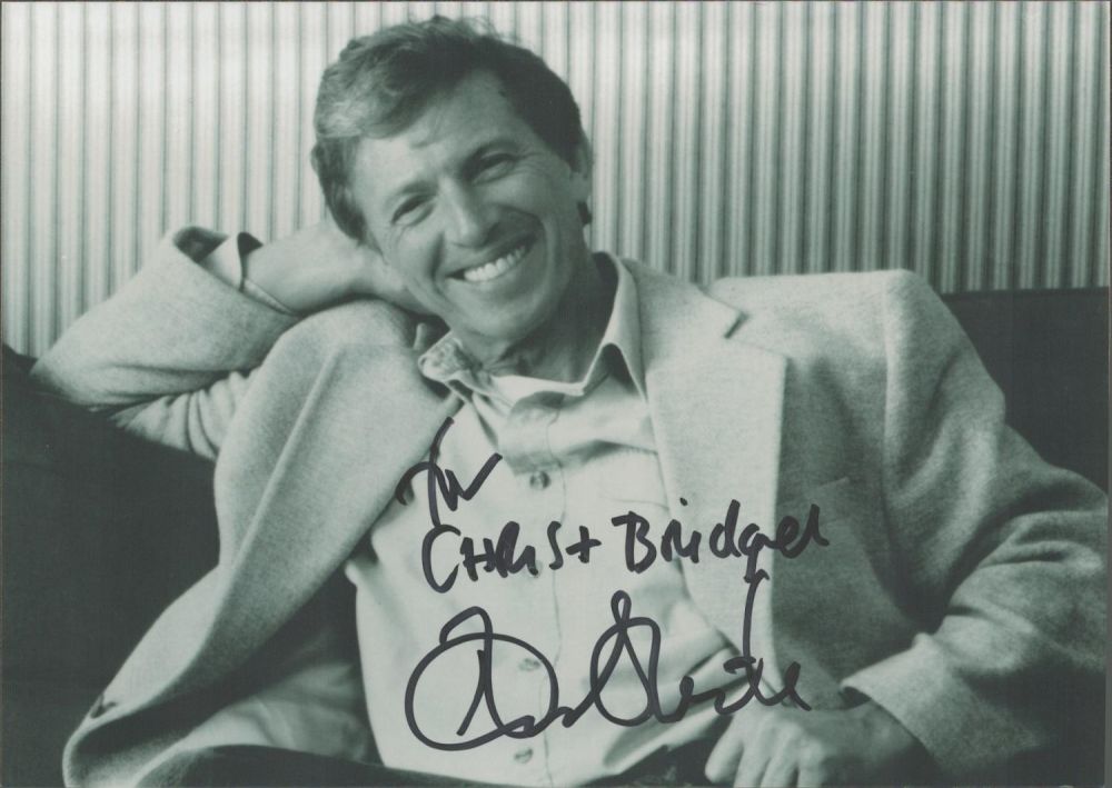 Lot 625: Tommy Steele signed and dedicated 7x5 black and...