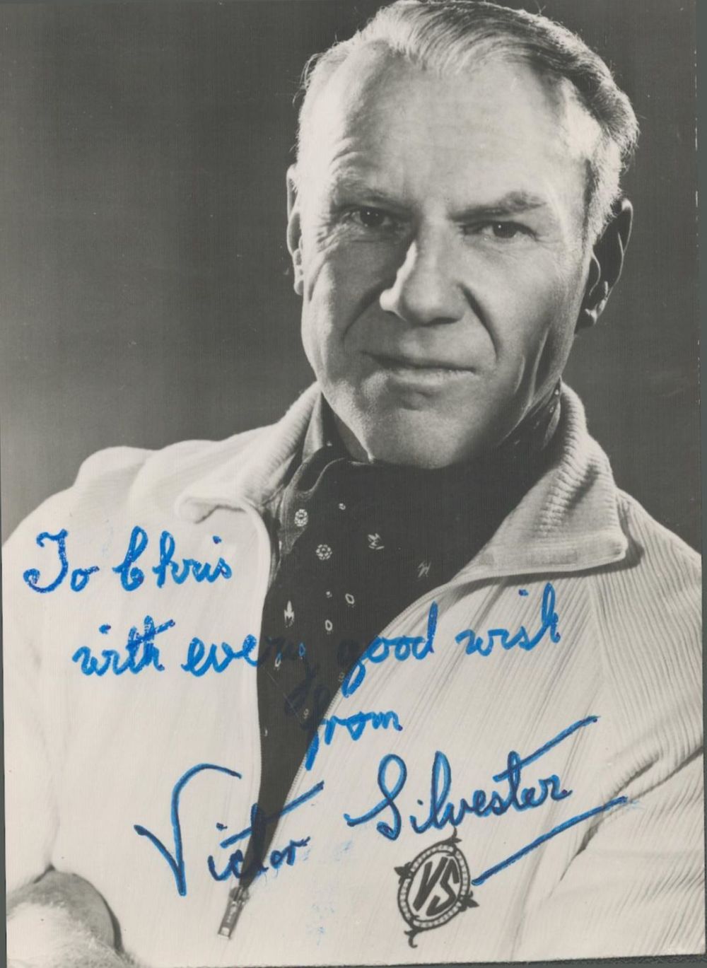 Lot 626: Victor Silvester signed and dedicated 6x4 black and...