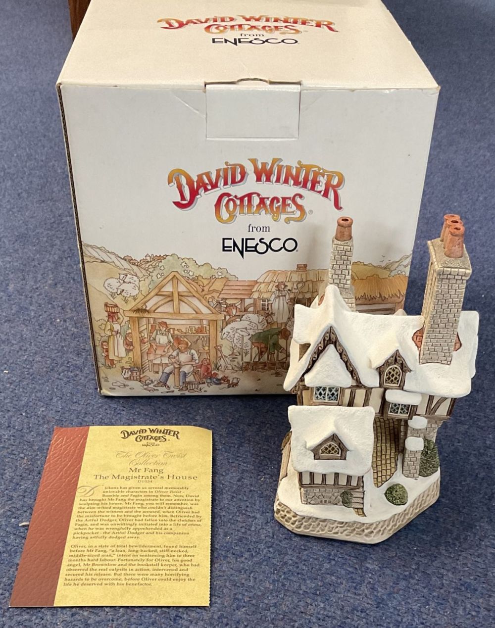 Lot 648: David Winter Cottages Mr Fang The Magistrate's House...