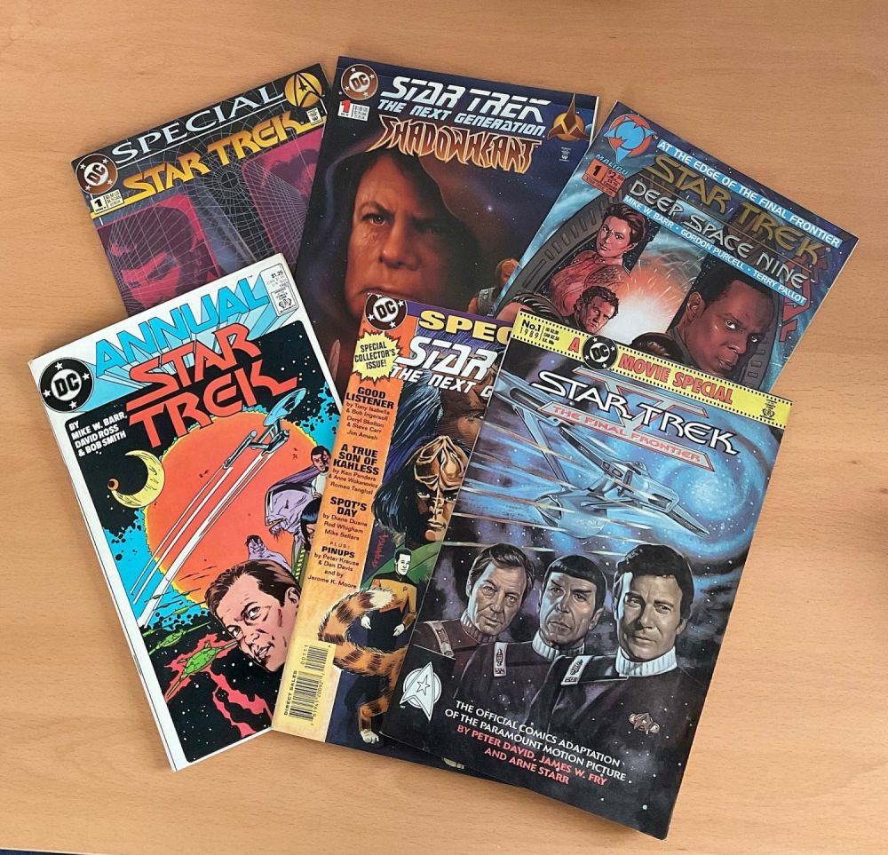 Lot 674: DC, Star Trek issue one collection of 6...
