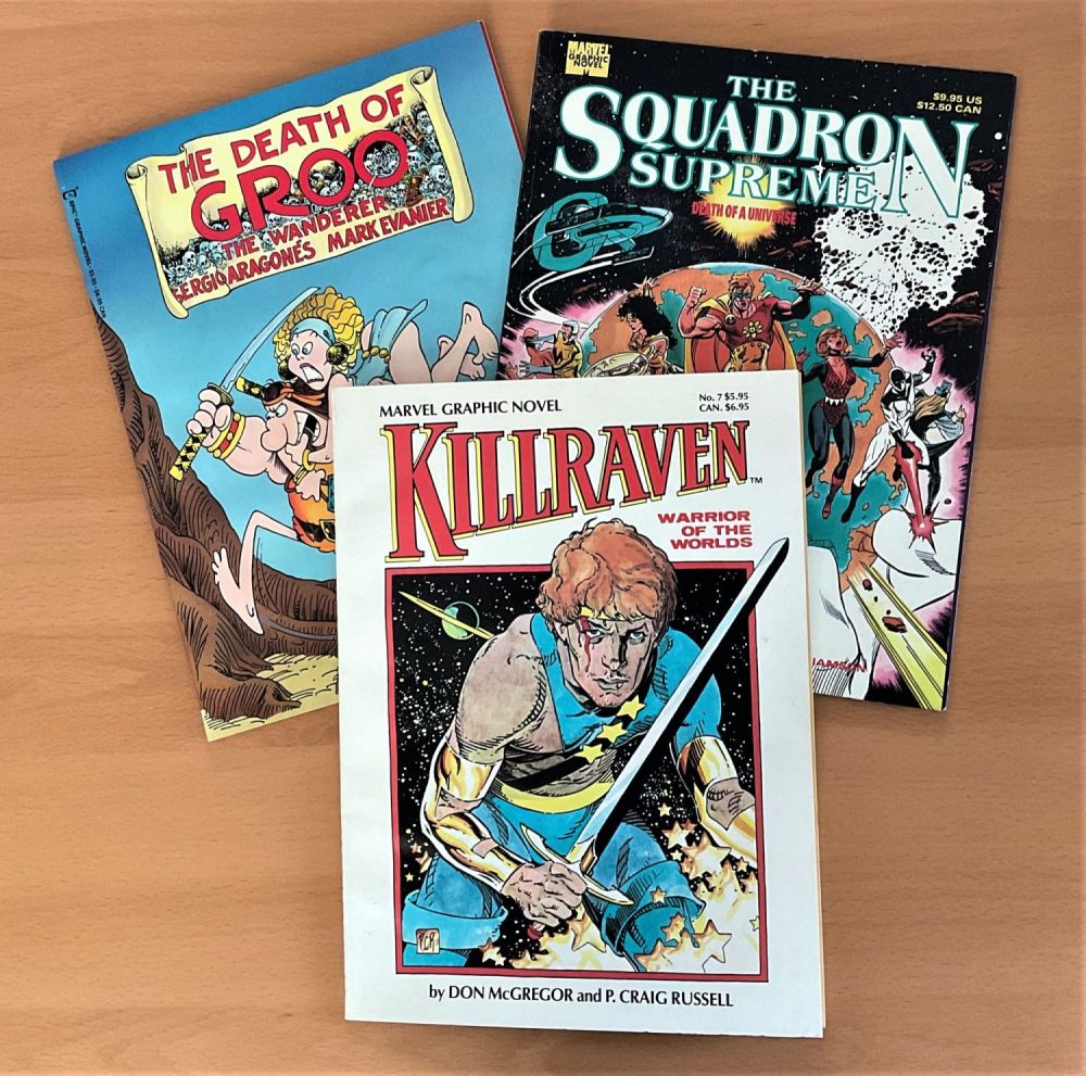 Lot 676: Marvel, Collection of 3 Graphic Novels including The...