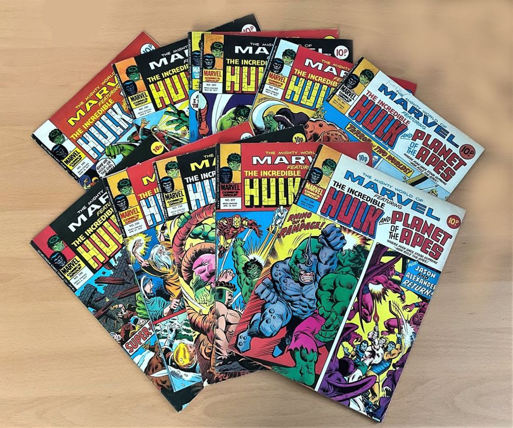 Lot 677: The Mighty World of Marvel featuring Hulk and...