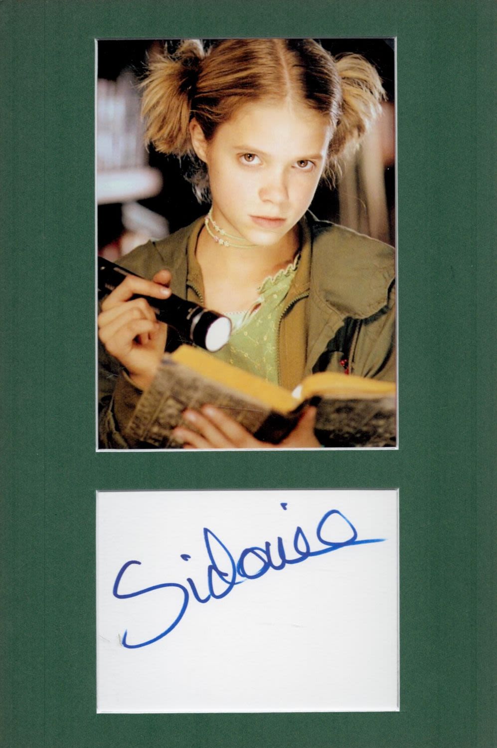 Lot 683: German Actress Sidonie von Krosigk Signed Signature Piece,...