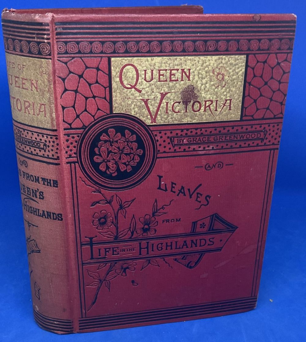Lot 528: The Life of Queen Victoria. Leaves from Queen's...