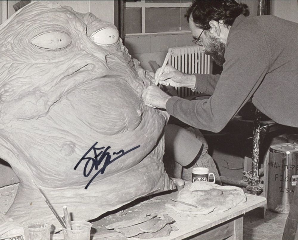 Lot 638: Star Wars 8x10 photo from Return of the...