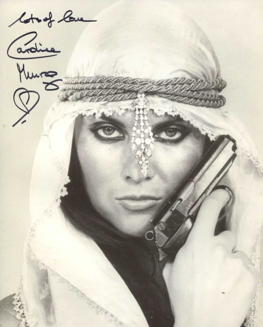 Lot 641: 007 James Bond actress Caroline Munro signed The...