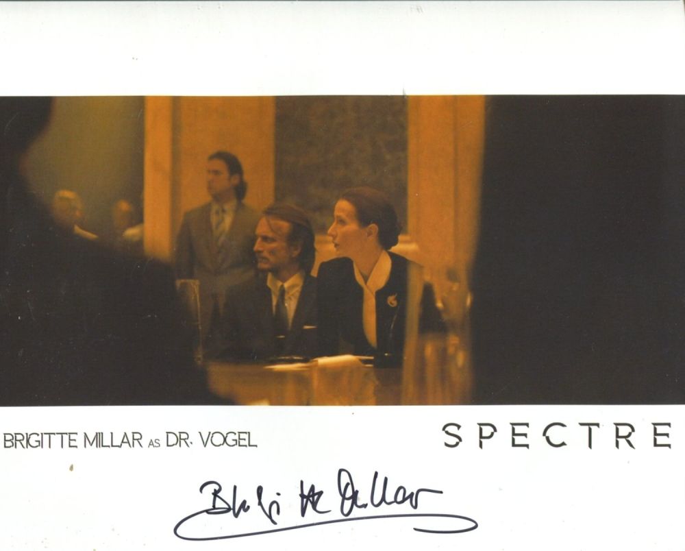 Lot 660: 007 James Bond movie Spectre 8x10 photo signed...