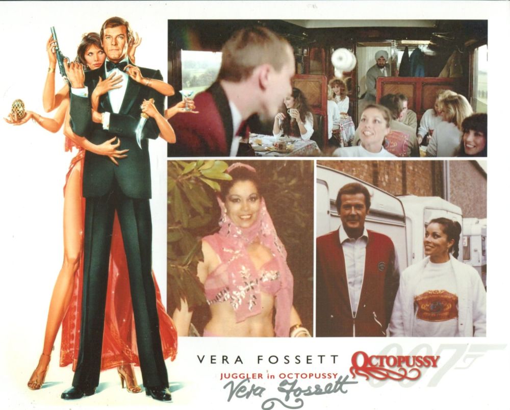 Lot 661: 007 James Bond movie Octopussy 8x10 photo signed...