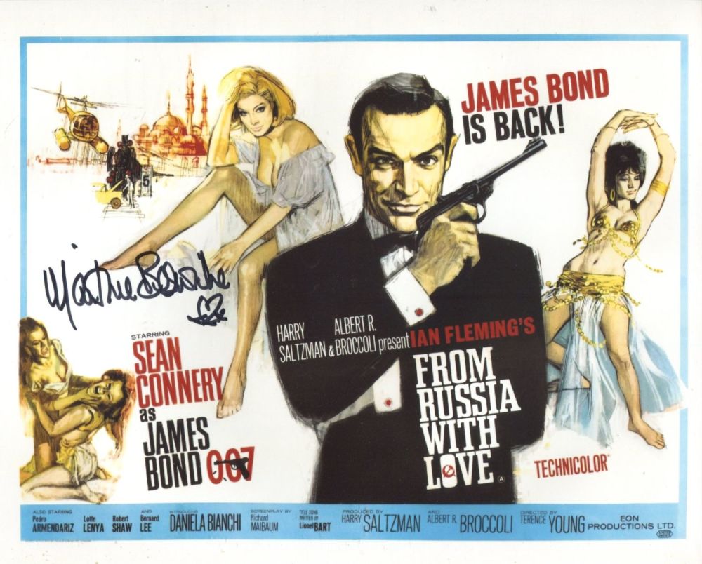 Lot 663: 007 James Bond movie From Russia With Love...