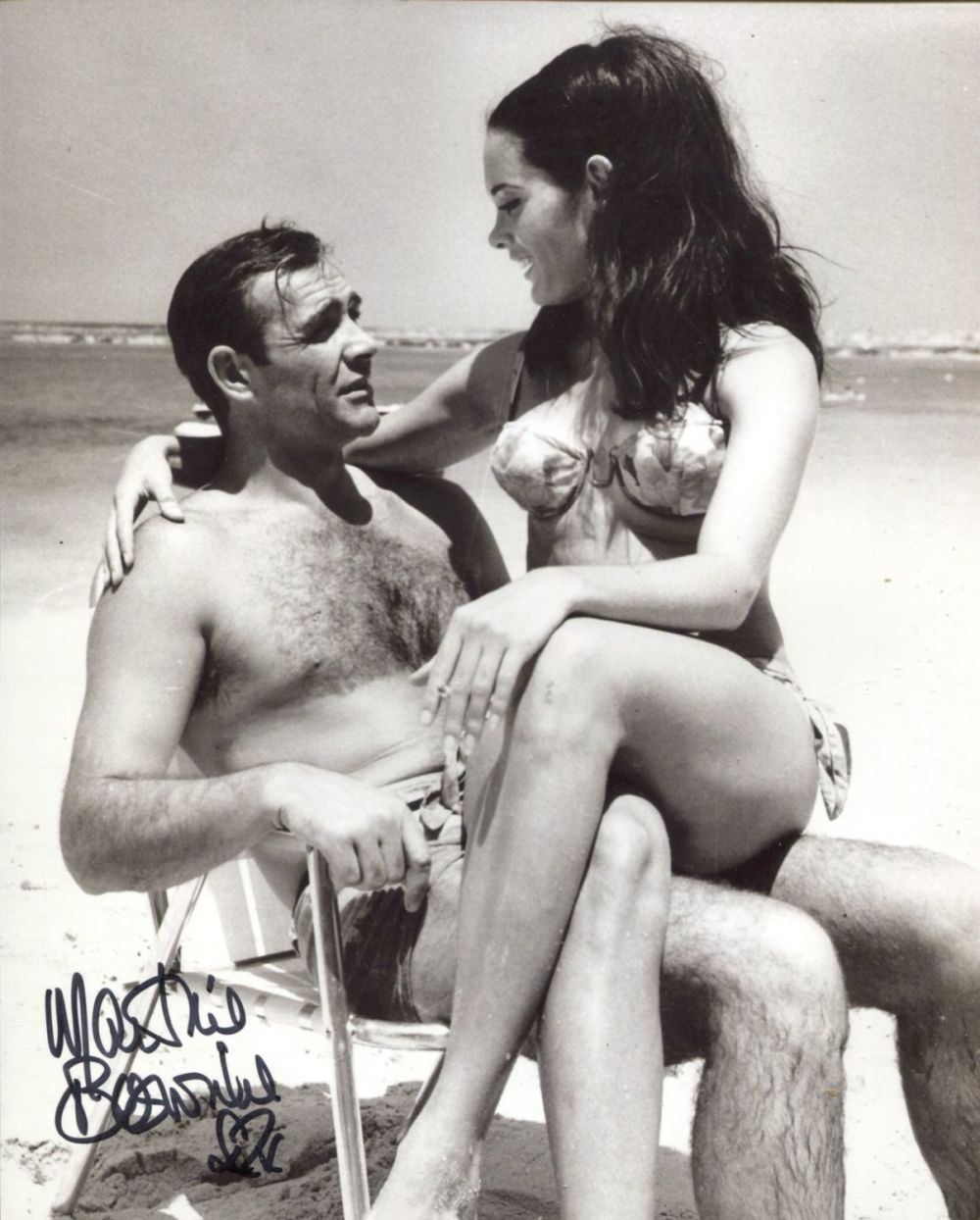 Lot 673: 007 James Bond movie Thunderball 8x10 photo signed...