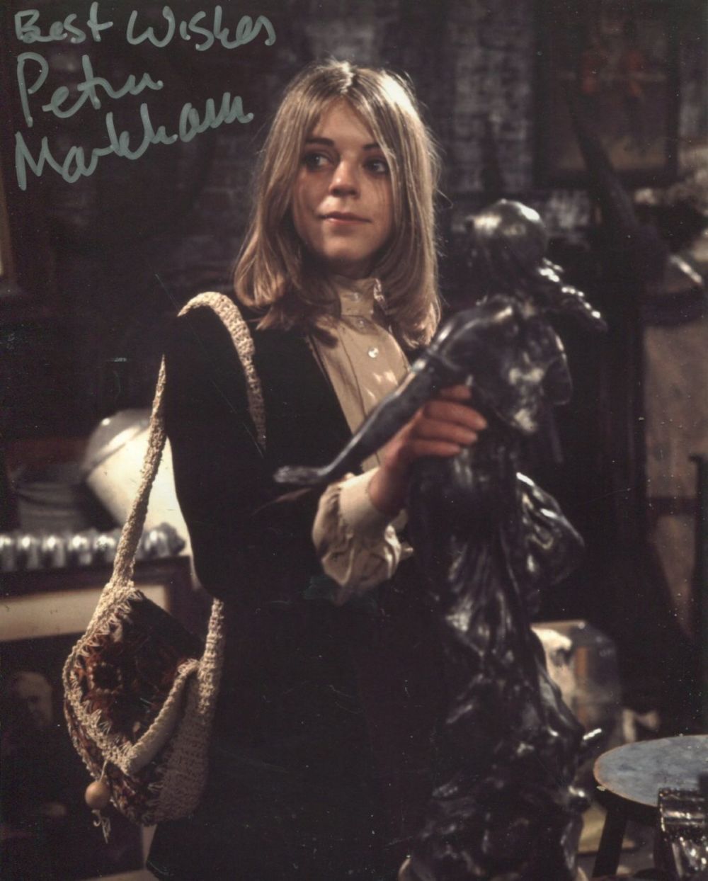Lot 705: Petra Markham, actress who starred in the Michael...