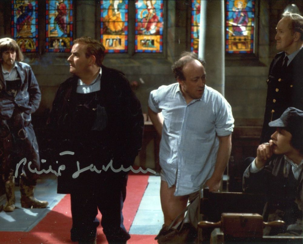 Lot 710: Porridge 8x10 comedy series scene photo signed by...