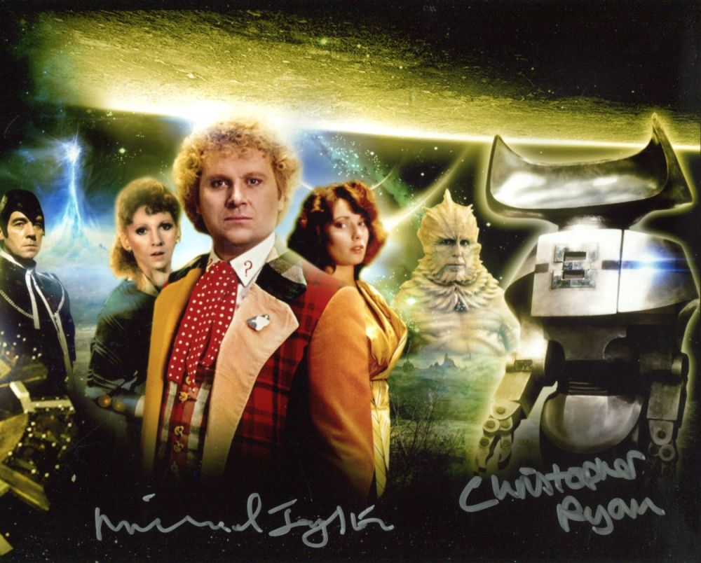 Lot 711: Doctor Who 8x10 photo signed by actor Michael...