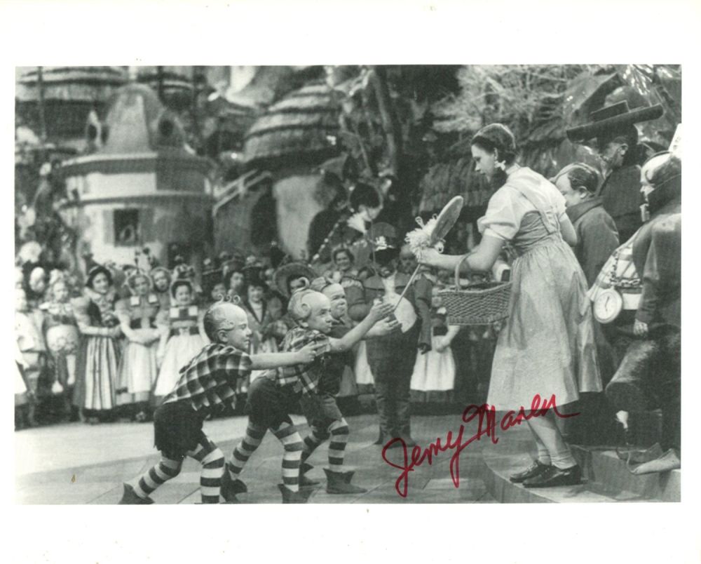 Lot 743: The Wizard of Oz 8x10 movie scene photo...
