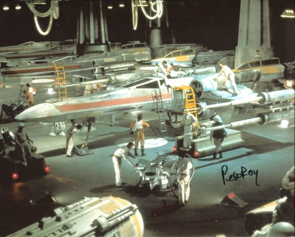 Lot 771: Star Wars A New Hope 8x10 photo signed...