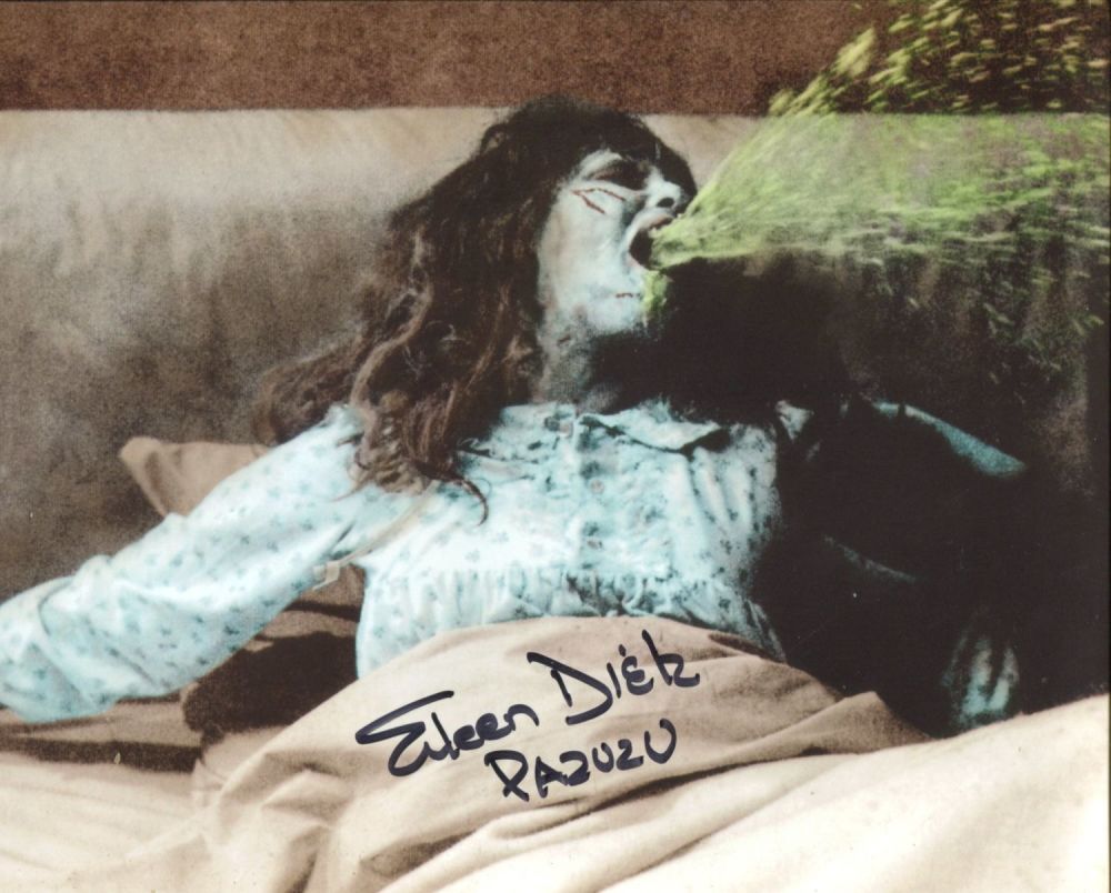 Lot 780: The Exorcist horror movie 8x10 photo signed by...