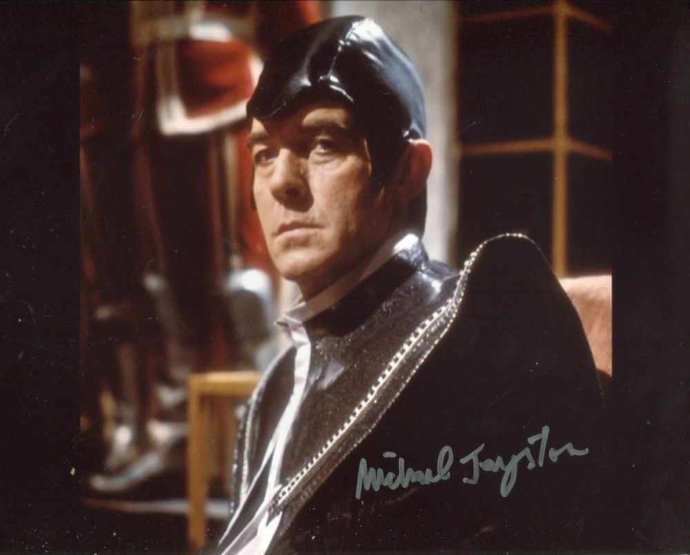 Lot 789: Doctor Who 8x10 photo signed by actor Michael...