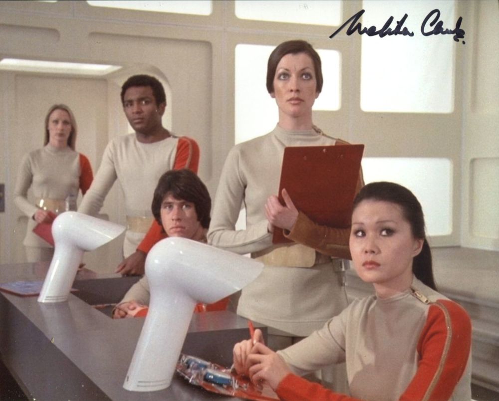 Lot 817: Space 1999 TV sci-fi series 8x10 scene photo...