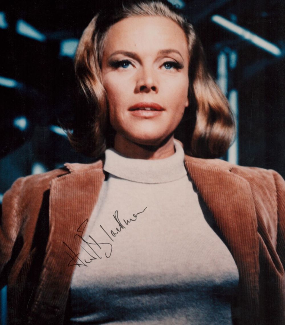 Lot 8: Bond Girl, Honor Blackman signed 10x8 colour photograph....