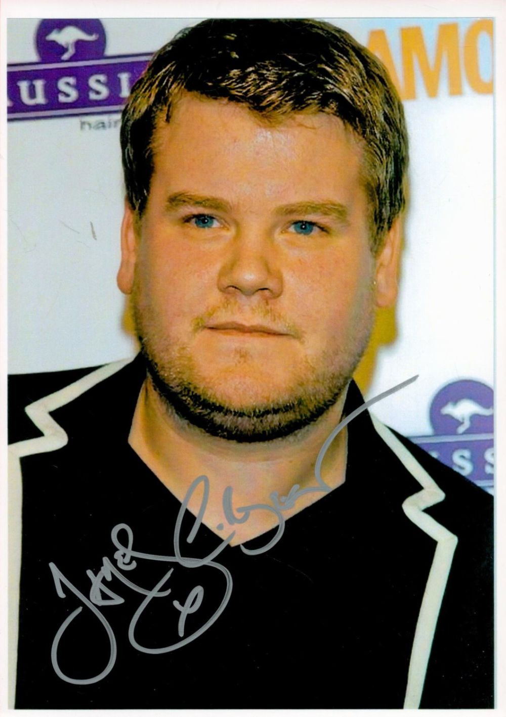 Lot 51: James Corden Signed 8x6 inch Colour Photo of...