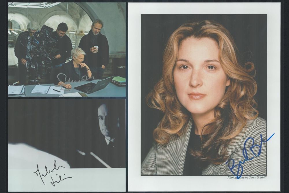 Lot 152: James Bond Collection of 3 Signed 10x8 inch...