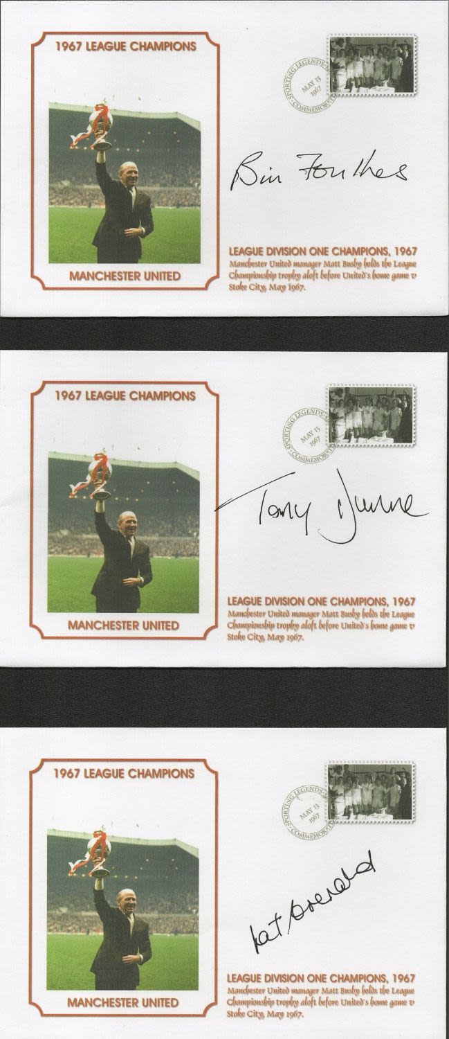 Lot 171: Football, collection of 1967 signed league champions commemorative...