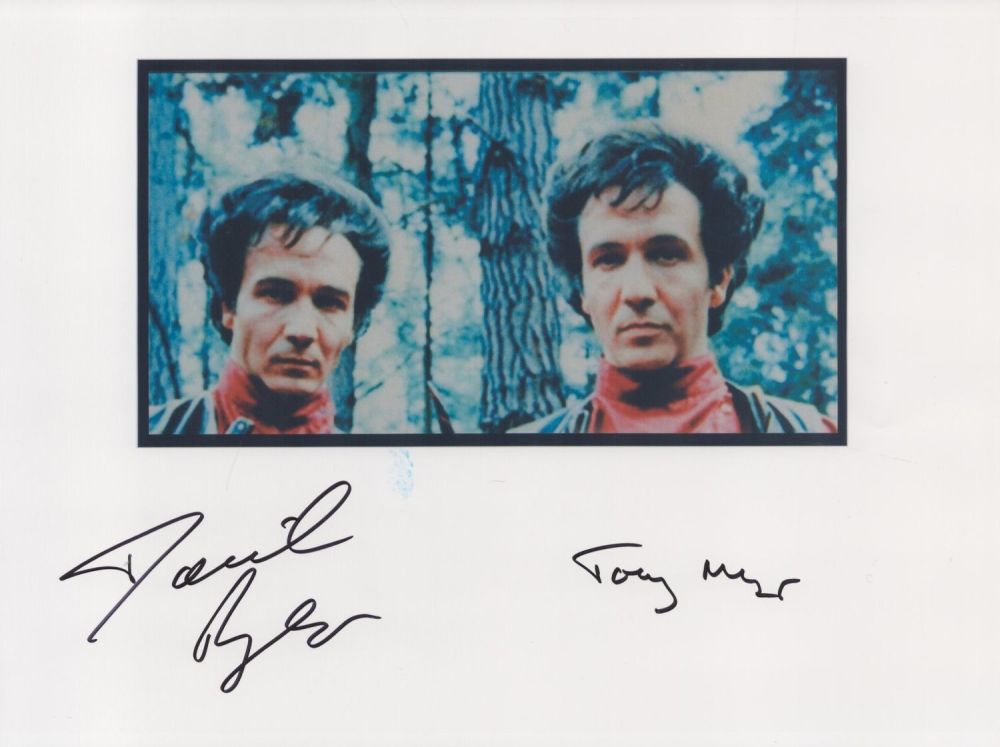 Lot 178: Actor, Anthony and David Meyer signed 10x8 colour...