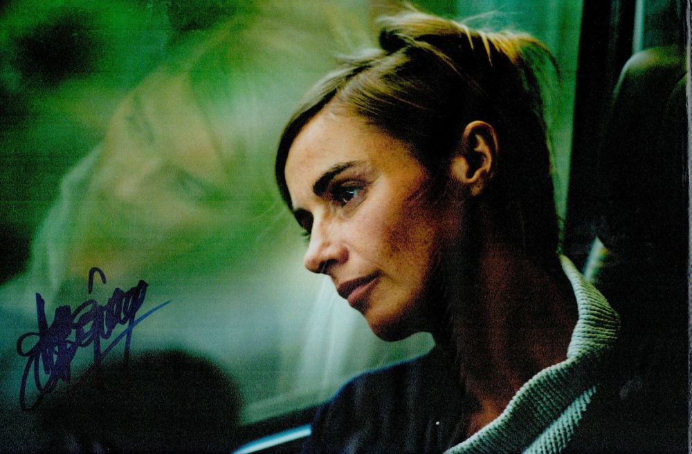 Lot 242: Ann Consigny signed 12x8 colour photo. Good condition....