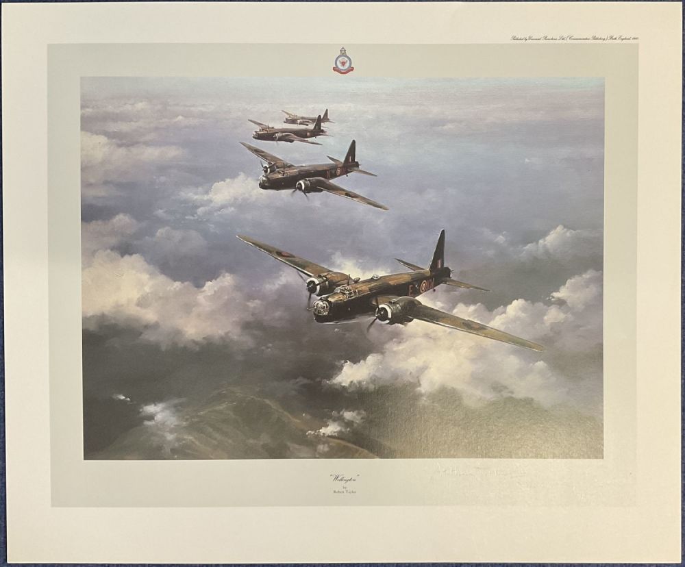 Lot 262: WW2 Arthur T Harris and Bill Townsend Signed...