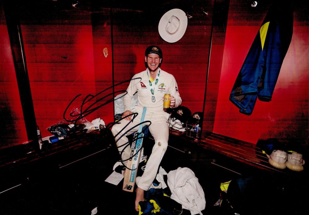 Lot 67: Cricket Steve Smith signed 12x8 colour photo. Steven...
