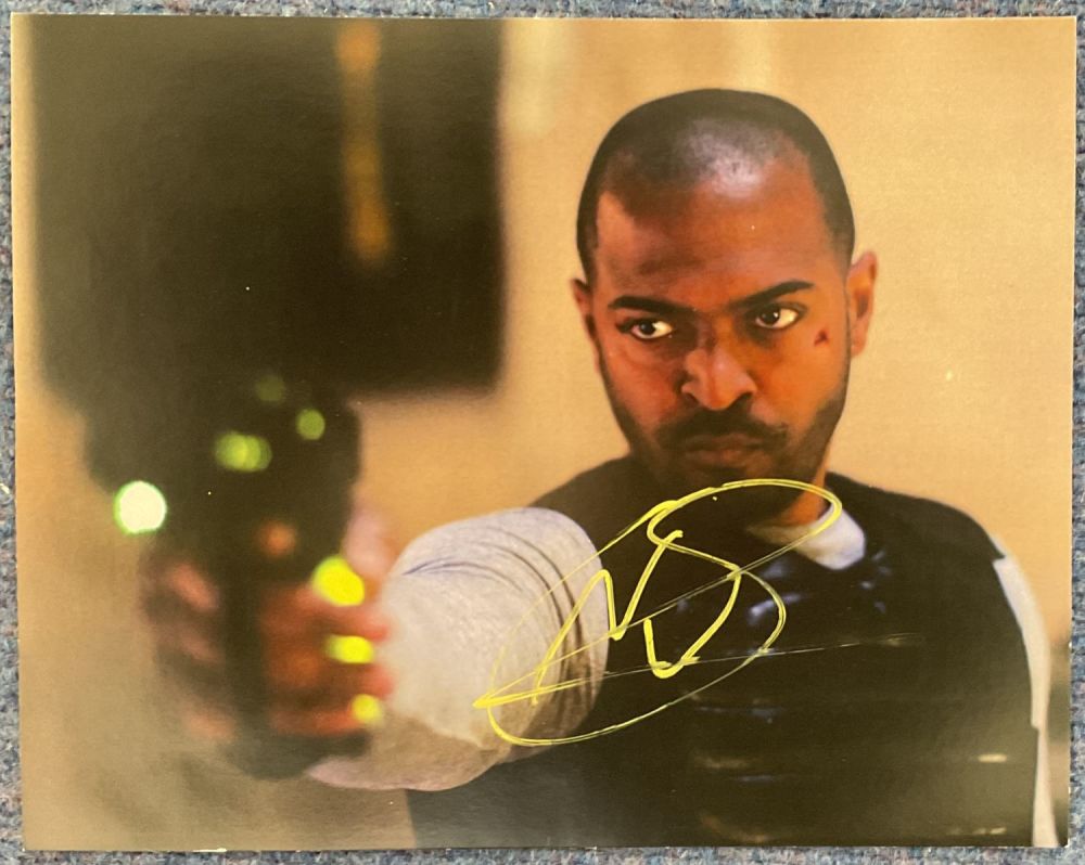 Lot 123: Noel Clarke (Dr Who) Signed 10x8 inch Colour...
