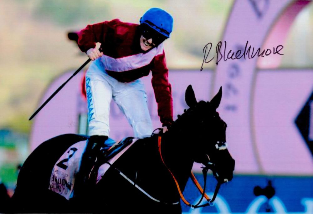 Lot 124: Irish Jockey Rachael Blackmore Signed 6x4 inch Colour...