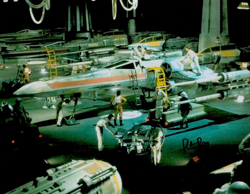 Lot 129: Star Wars A New Hope 8x10 photo signed...