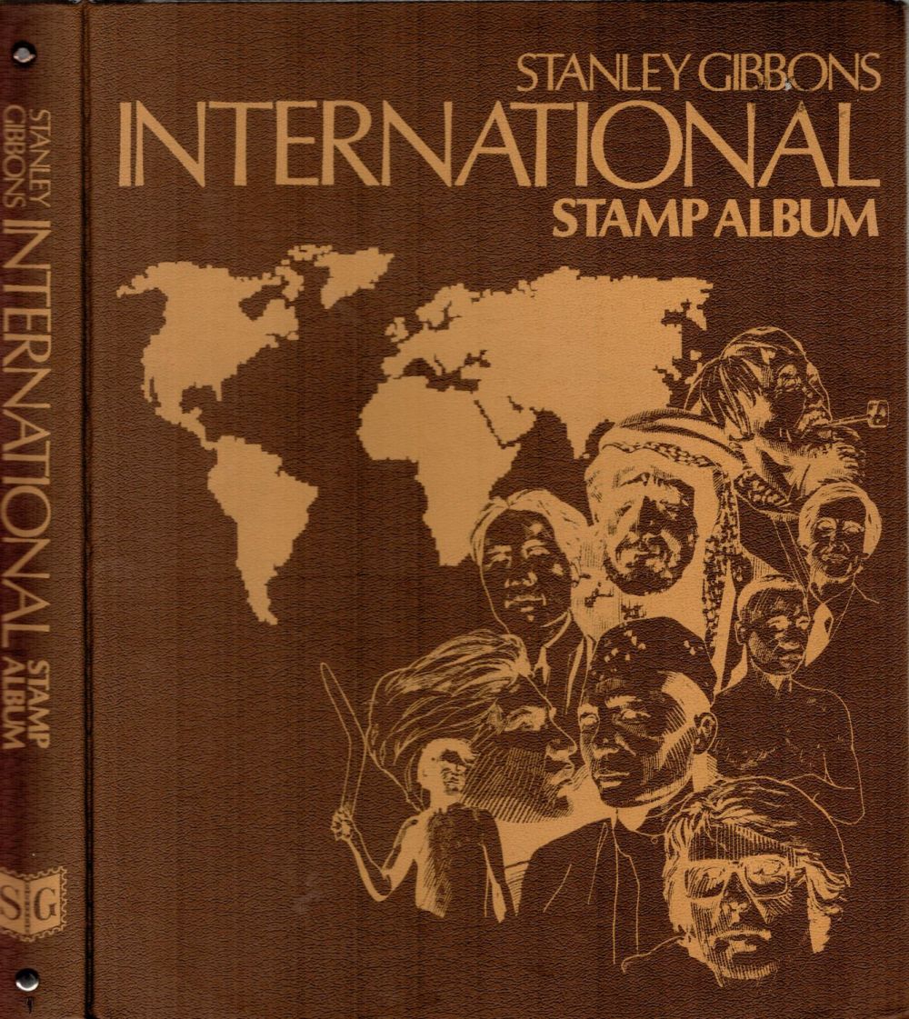 Lot 147: Stanley Gibbons International Stamp Album with no stamps...