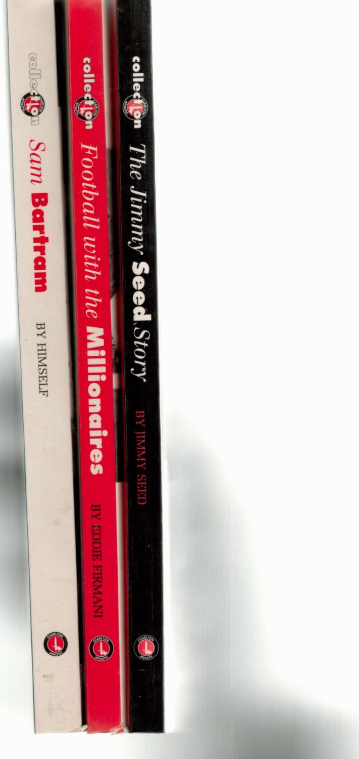 Lot 159: Charlton Athletic Book Collection. Legend Sam Bartram Autobiography,...