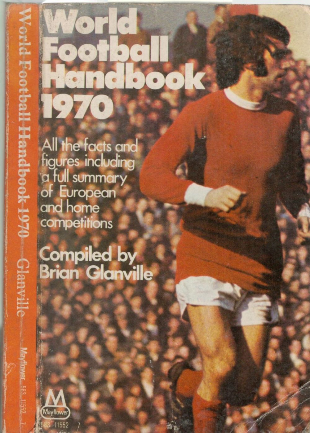Lot 160: World Football Handbook 1970 Compiled by Brian Glanville....