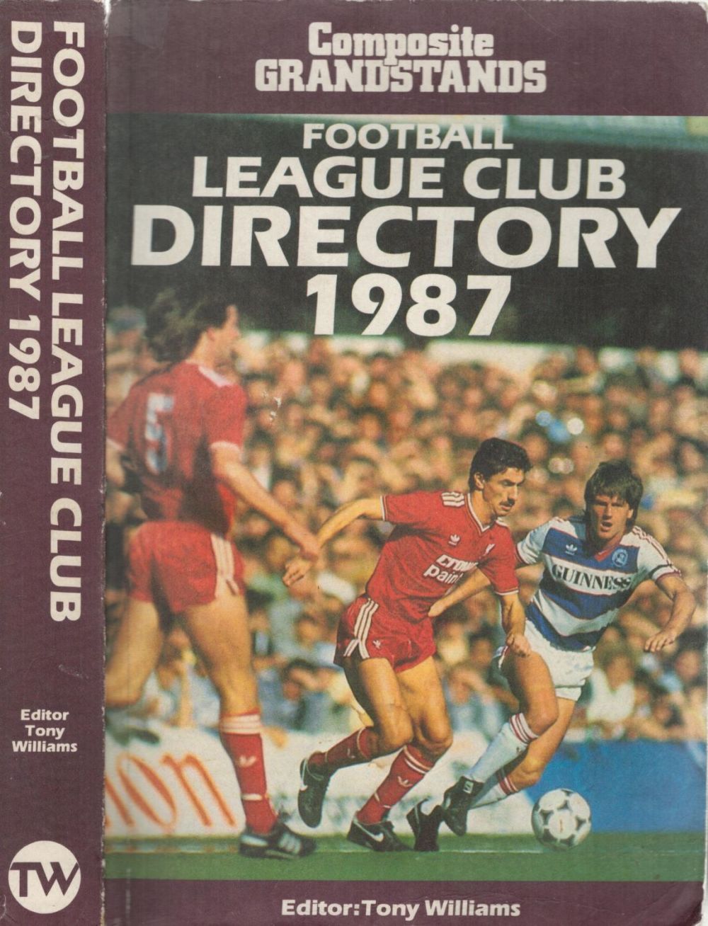 Lot 162: Football League Club Directory 1987. 1st edition Paperback...