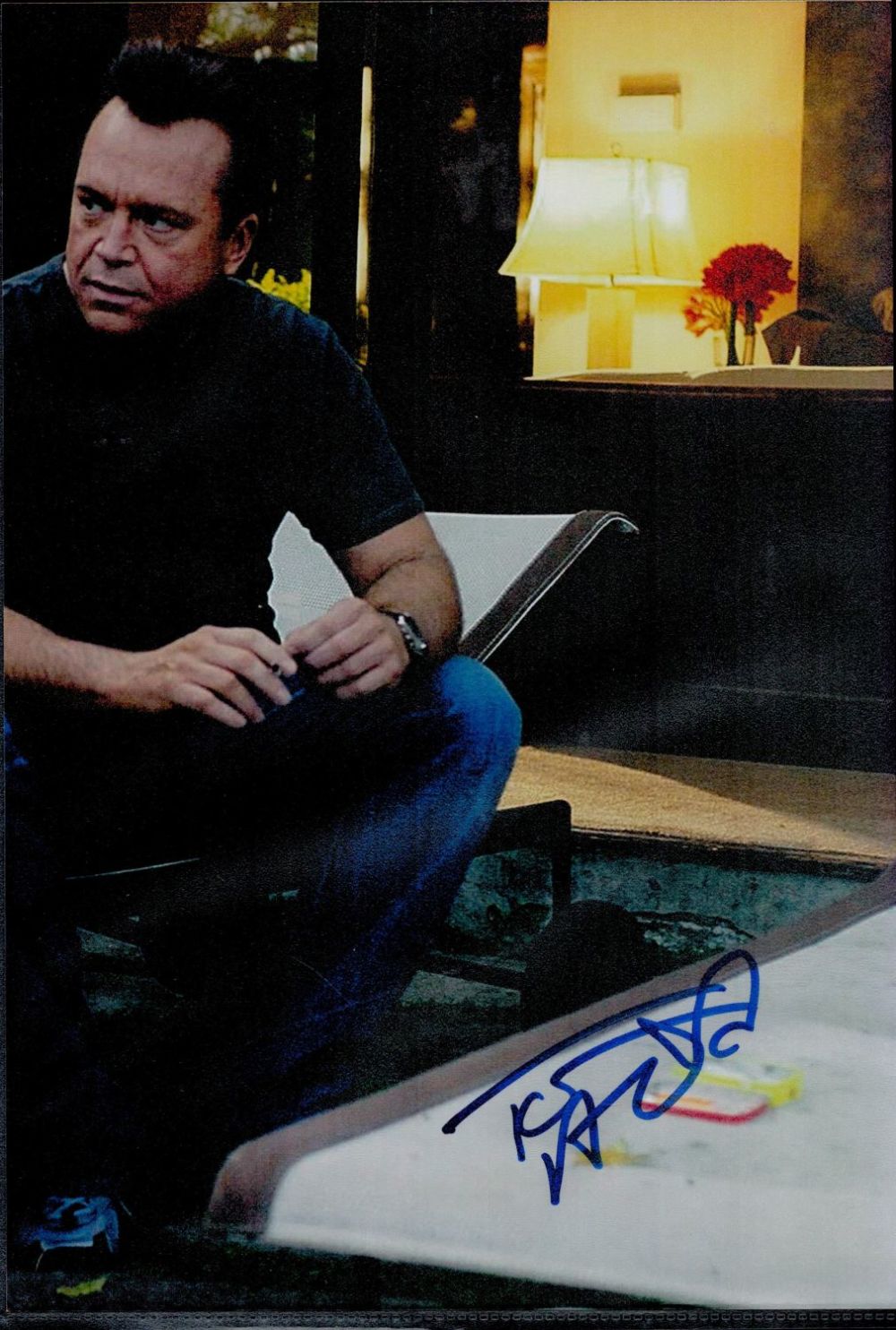 Lot 180: Tom Arnold Signed 12x8 inch Colour Photo. Signed...