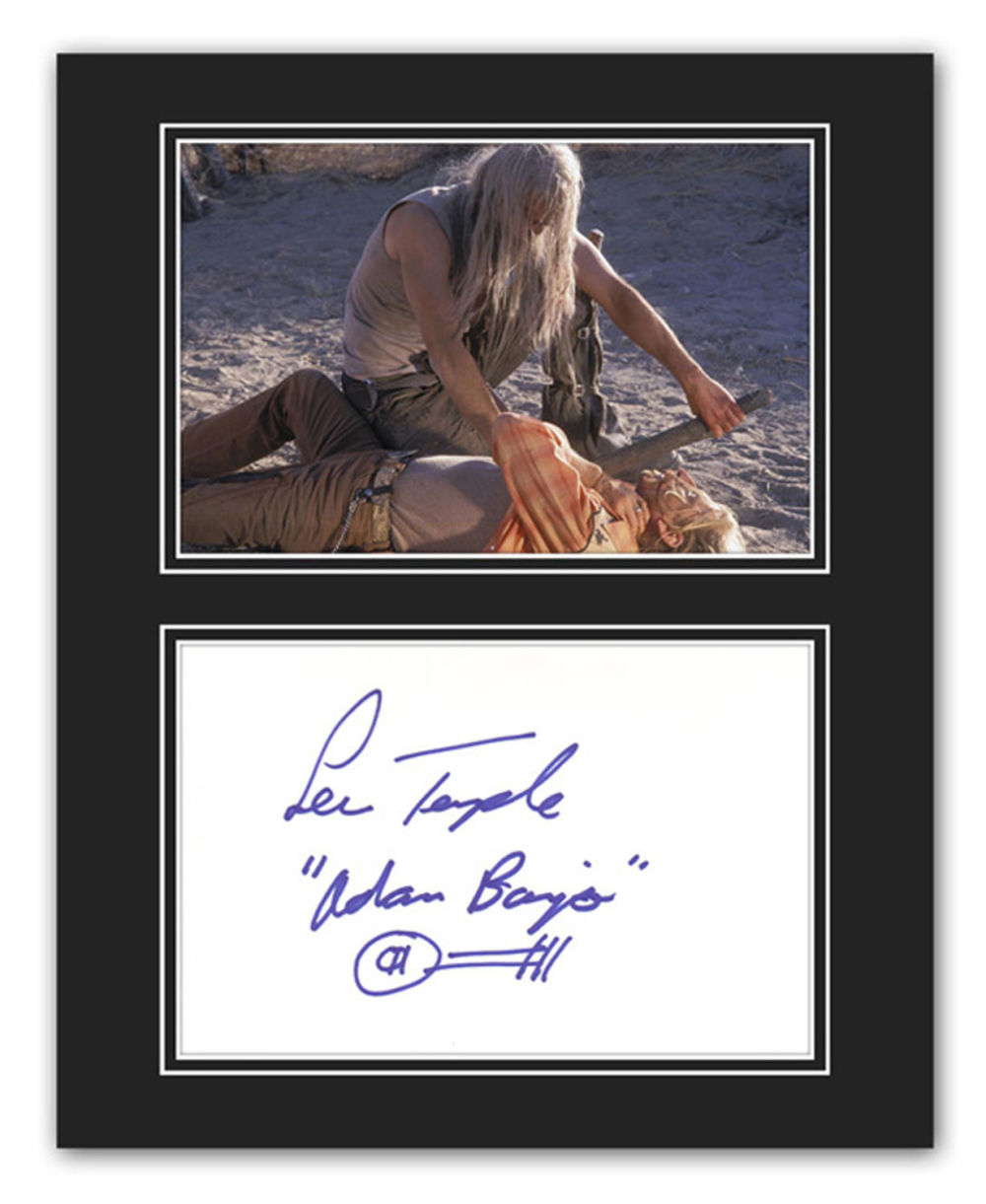 Lot 200: Stunning Display! Devil's Rejects Lew Temple hand signed...