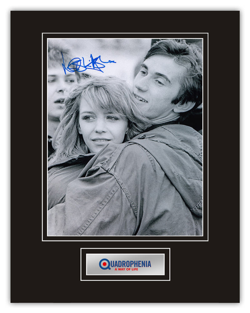 Lot 233: Stunning Display! Quadrophenia Leslie Ash hand signed professionally...