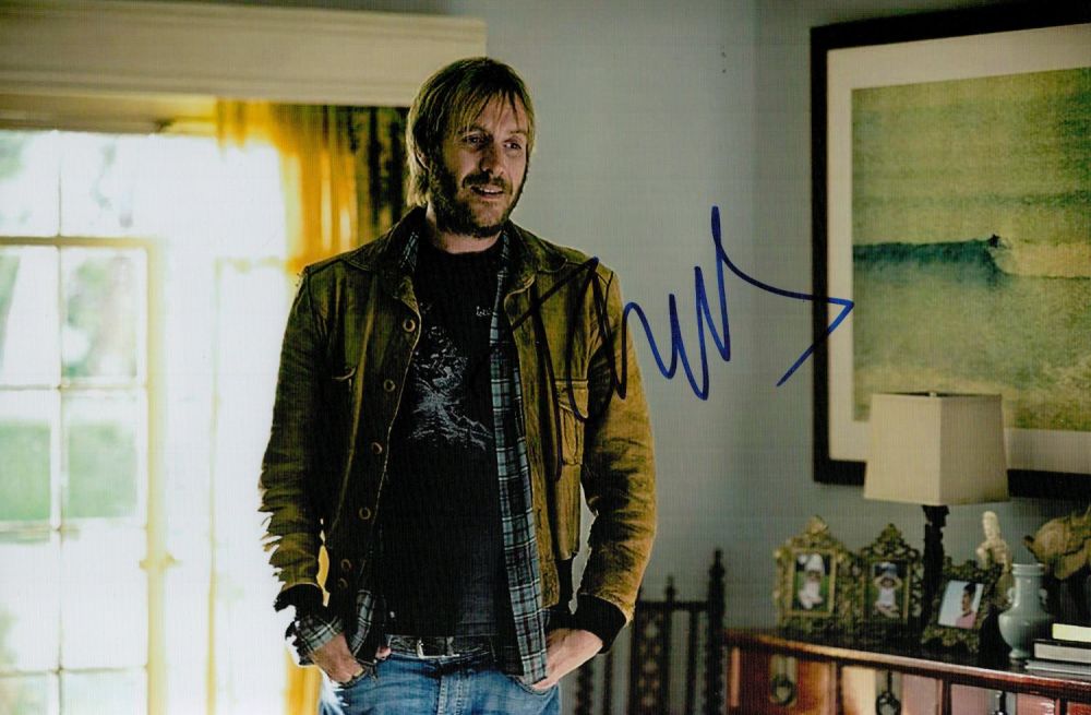 Lot 278: Rhys Ifans Signed 12 x 8 inch Colour...