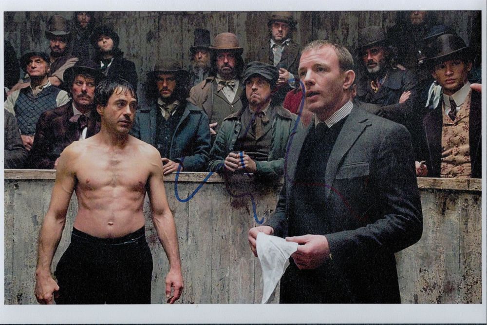 Lot 299: Guy Ritchie Signed 12x8 inch Colour Photo. Signed...