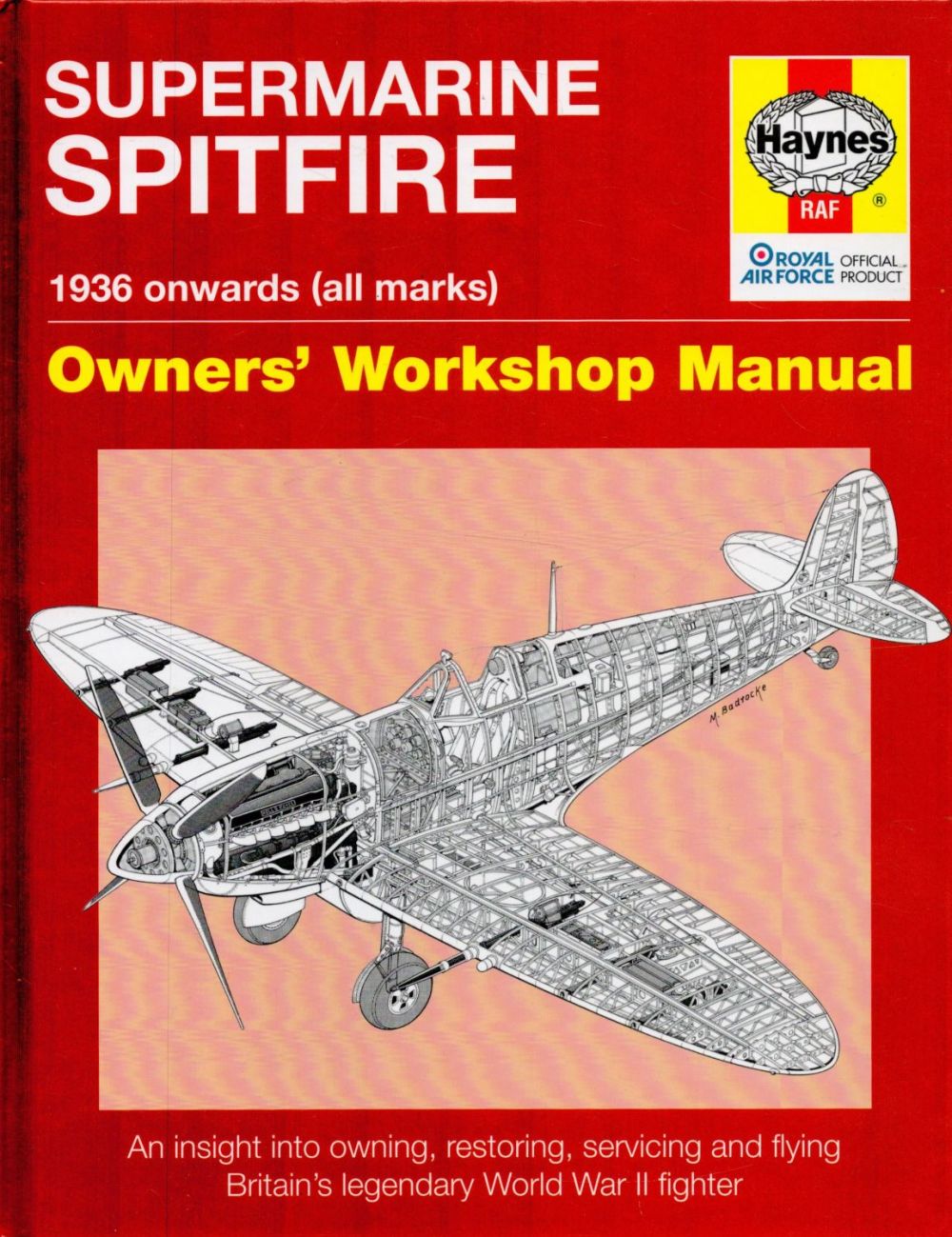 Lot 314: Dr Alfred Price and Paul Blackah Signed Supermarine...