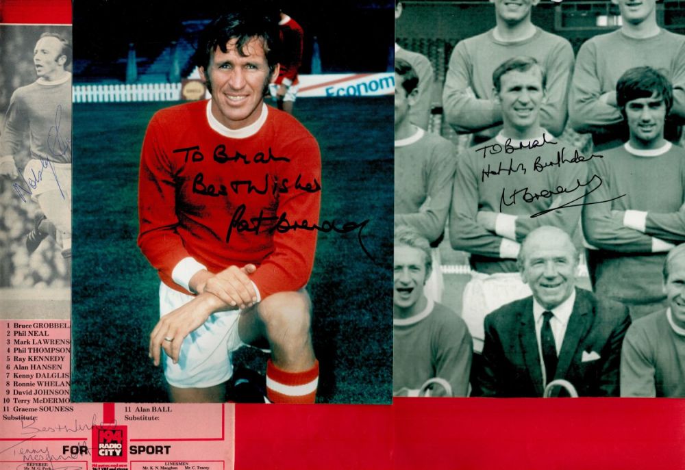 Lot 330: 19 Assorted Football Autographs on Various Items. Signatures...