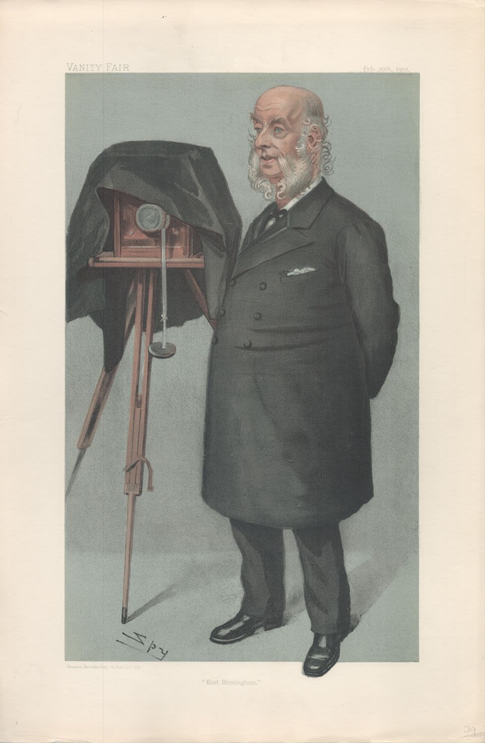 Lot 434: Vanity Fair Print Titled East Birmingham (Feb 20th...