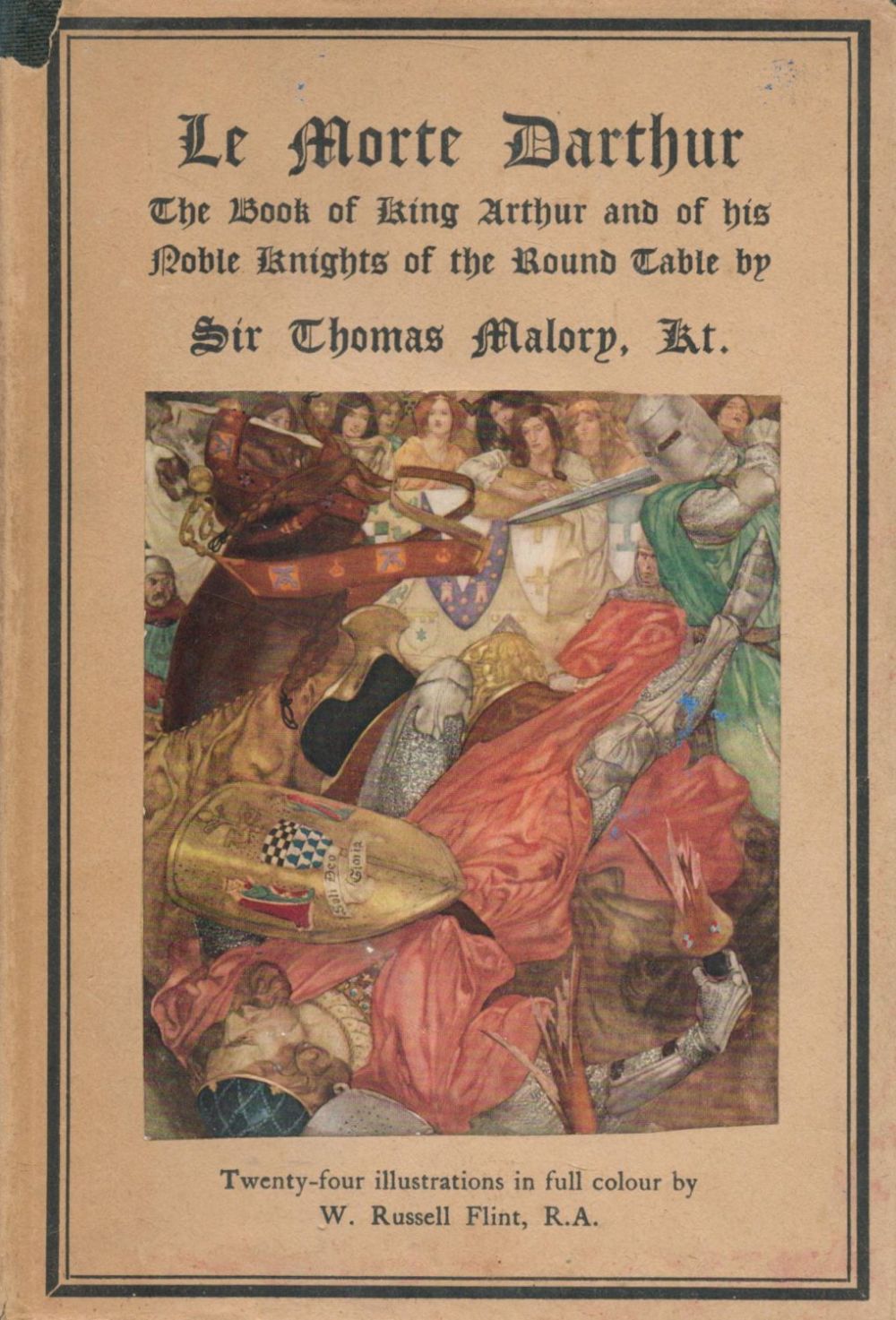 Lot 439: Le Morte Darthur Hardback Book by Sir Thomas...